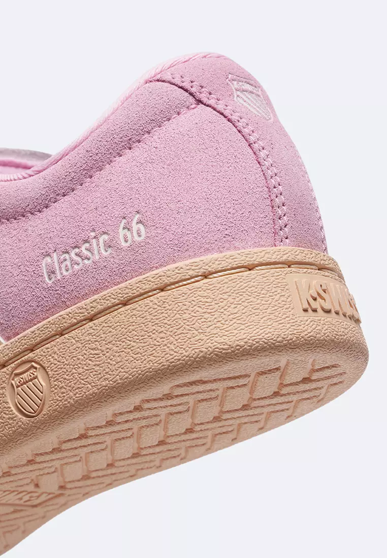 WOMEN'S NEW CLASSIC 66 LEATHER SNEAKERS