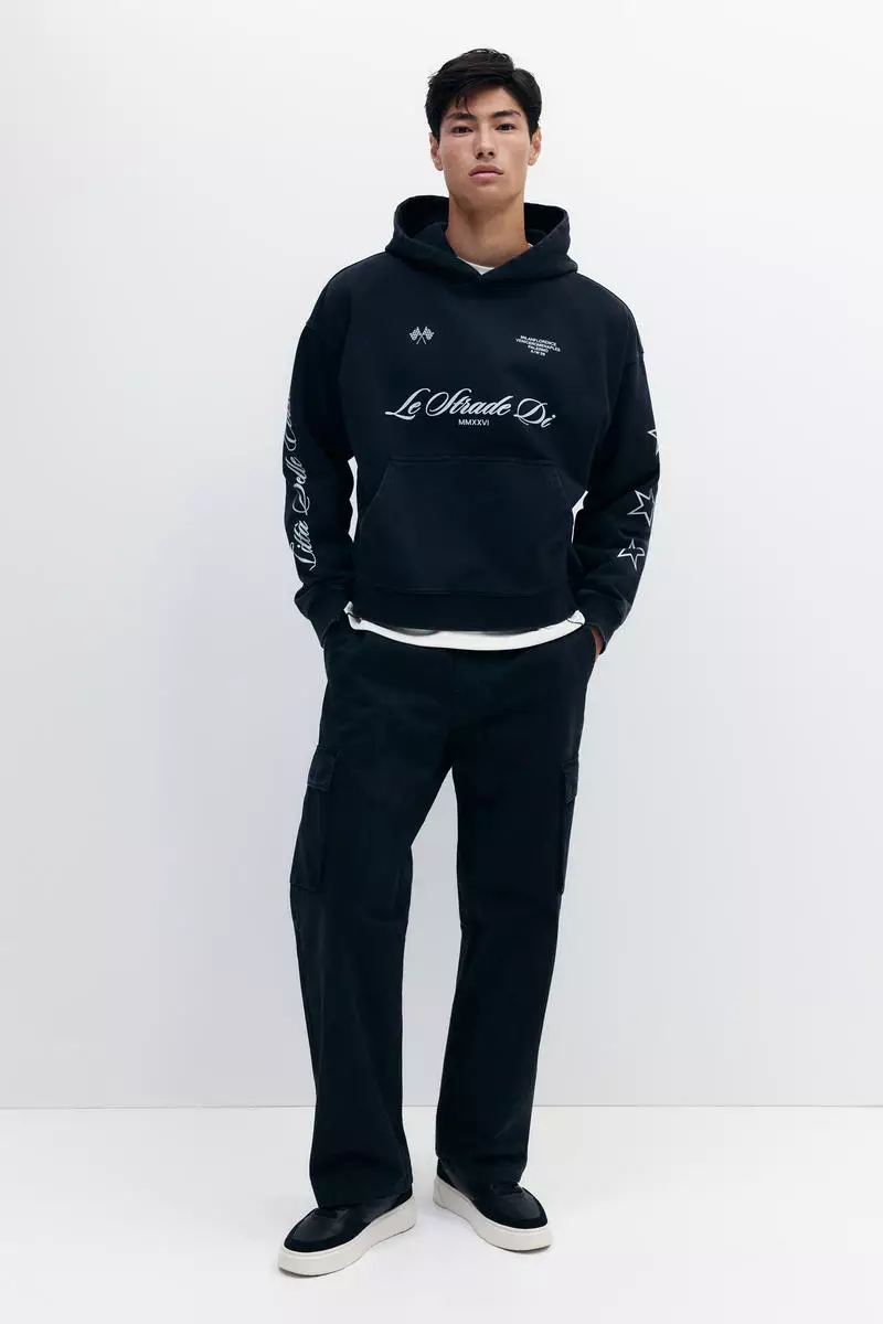 Oversized Fit Washed hoodie