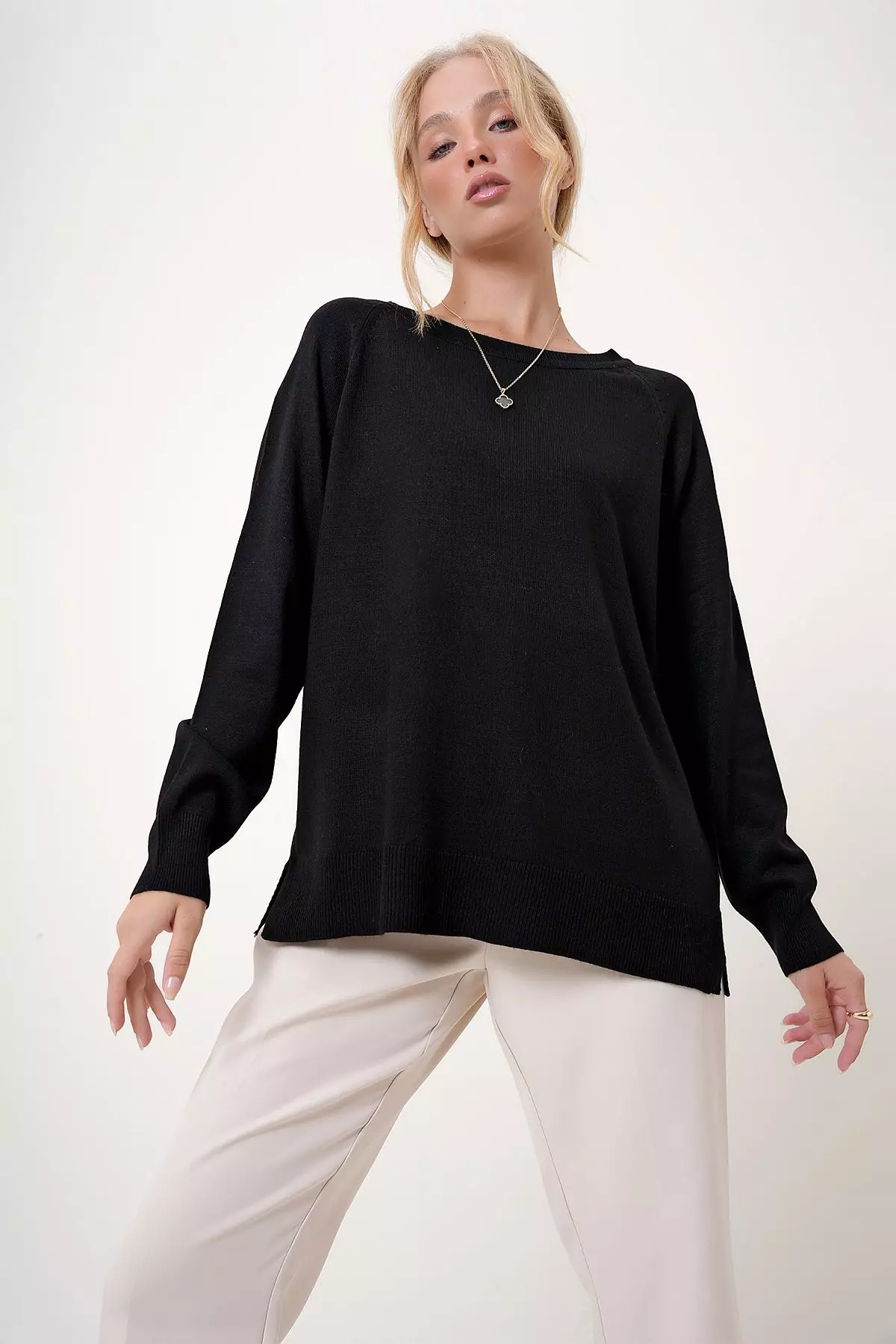 Boat Neck Blouse