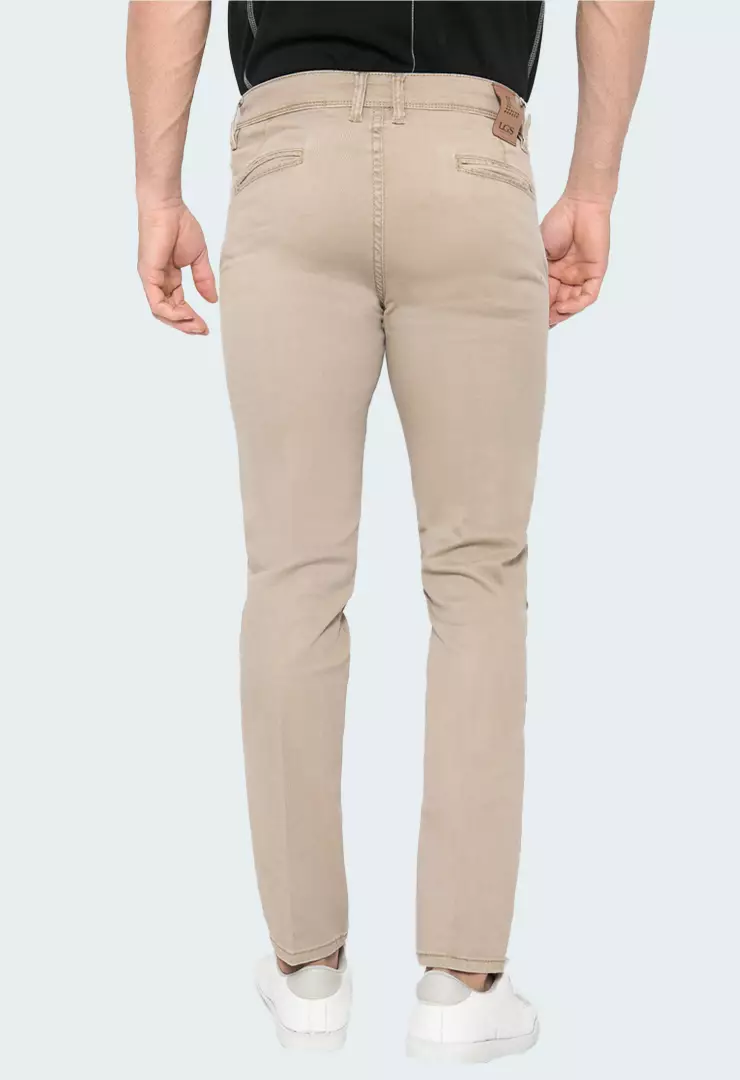 LGS - Celana Casual Pria - Celana Chinos - Cream - CCT.515.035.001.C