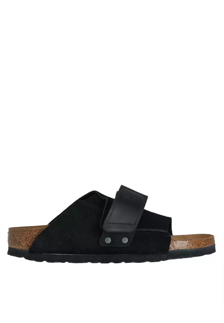 Discount on Birkenstock  shoes - SKU: Kyoto Suede/Felt Sandals