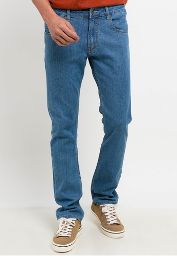 Jimmy Martin blue Skinny Stretch Denim Pants D0229AA20A44F0GS_1