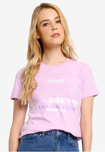 Superdry Pg Label Outline Entry Tee 21 Buy Superdry Online Zalora Hong Kong