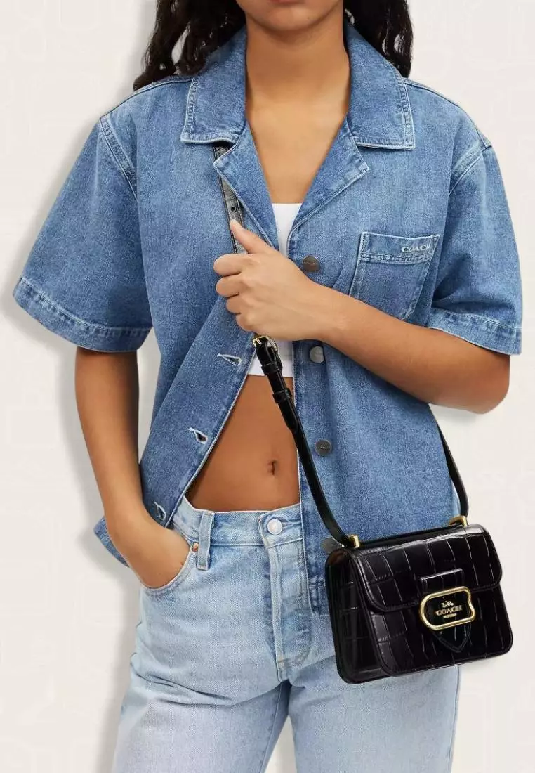 Coach Morgan Square Crossbody Black