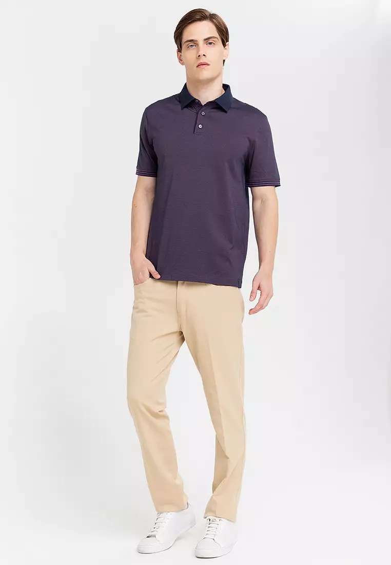 End on end 3 Button Polo Shirt