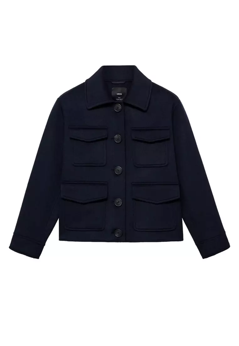 Wool Jacket With Pockets