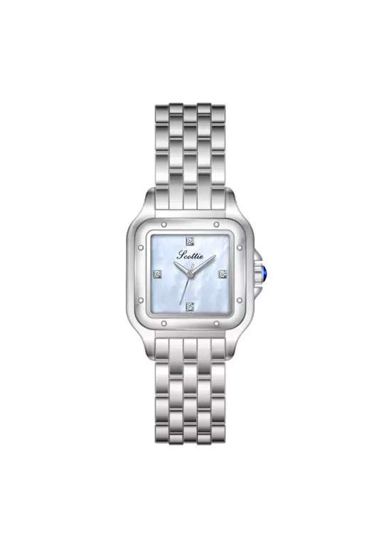 Carver Colored Square Quartz Women's Watch (Women's Model)