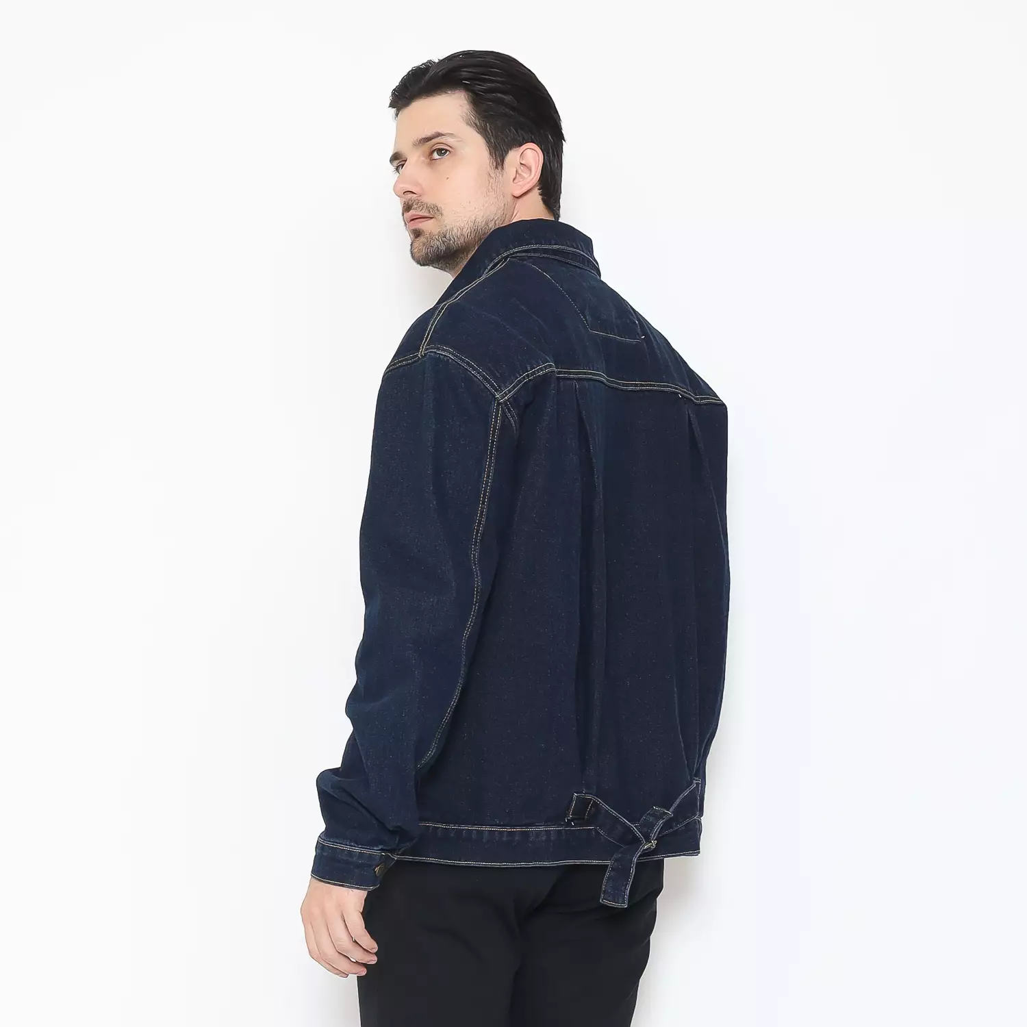 Hammer Men Jacket C1JW056B1 I Jaket Denim Pria Navy