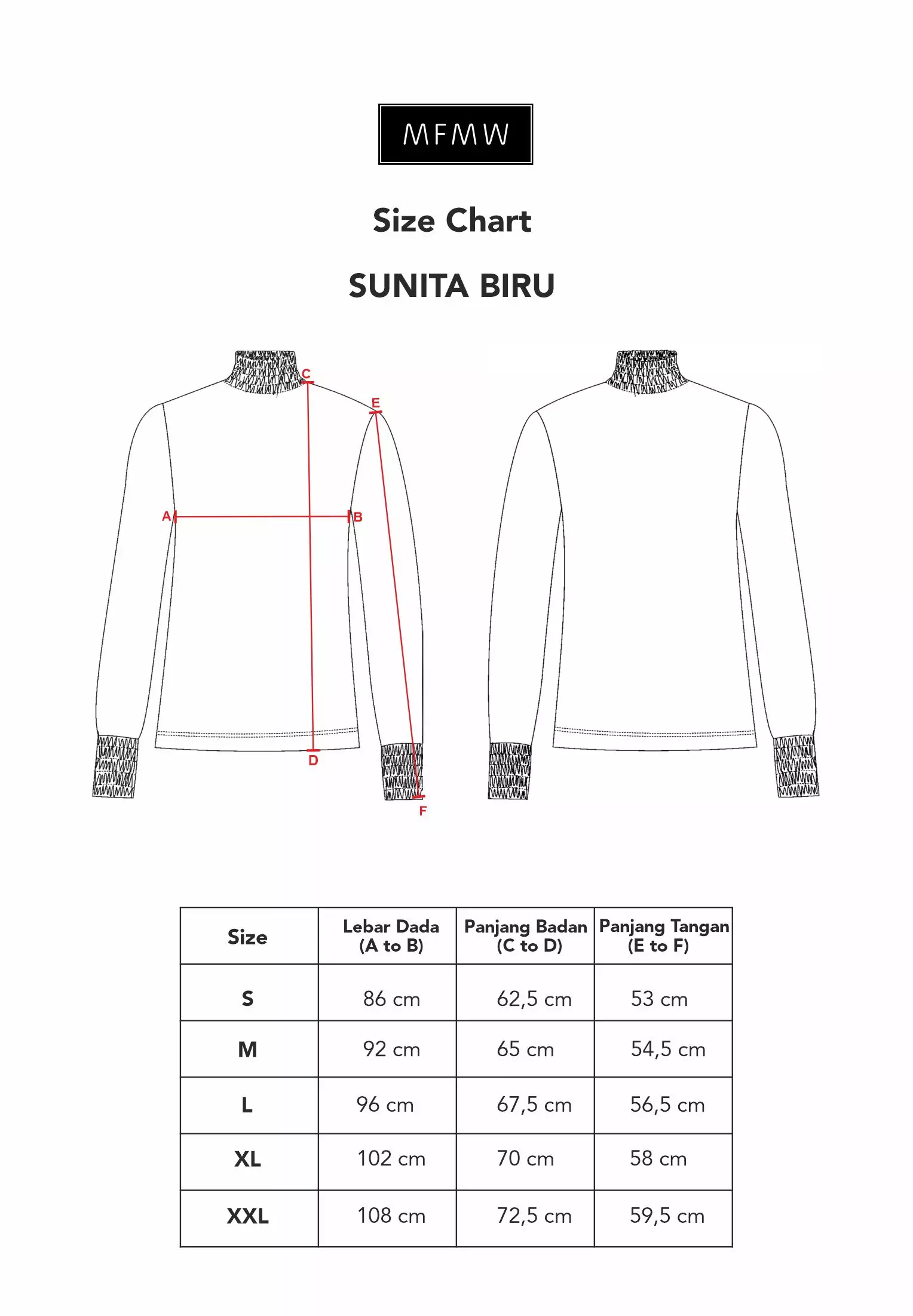 MFMW Sunita Inner Muslim Biru