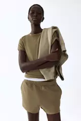 Khaki green Medium Dusty