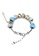 Her Jewellery pink and blue and multi and silver Mylady Charm Bracelet Set Bundle (Blue + White) HE210AC0FI4BSG_2