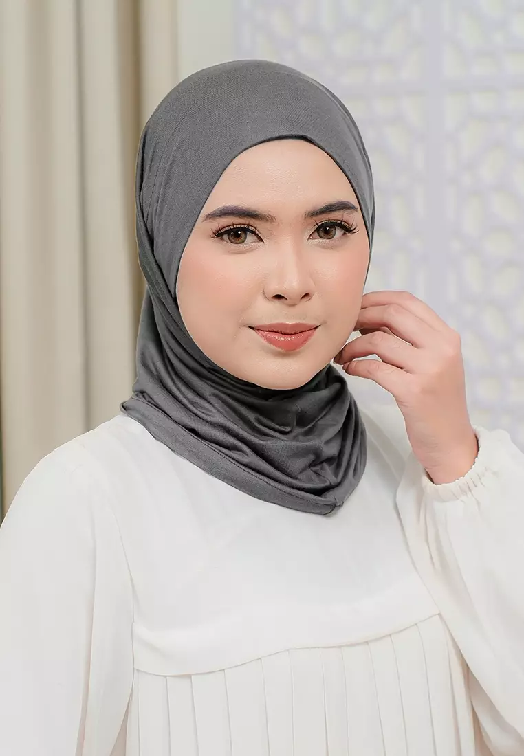 HIJAB INSTAN LUMA - DARK GREY
