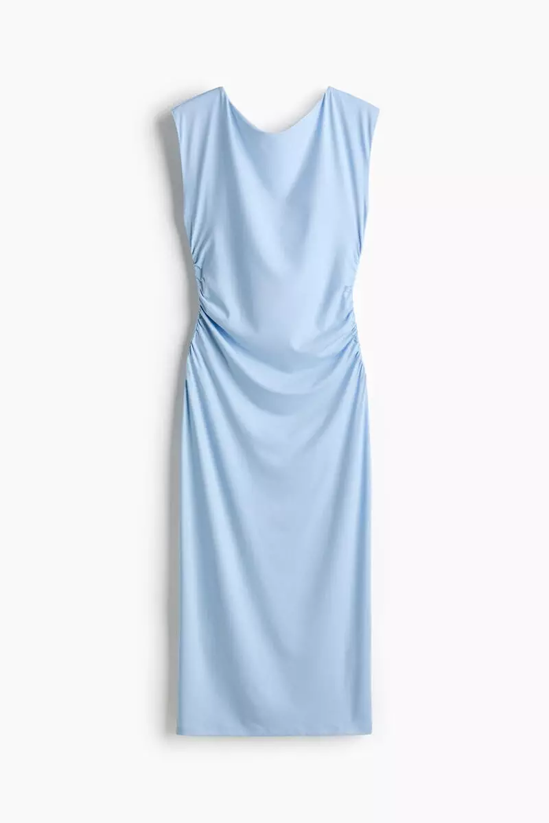 Cap-sleeved dress