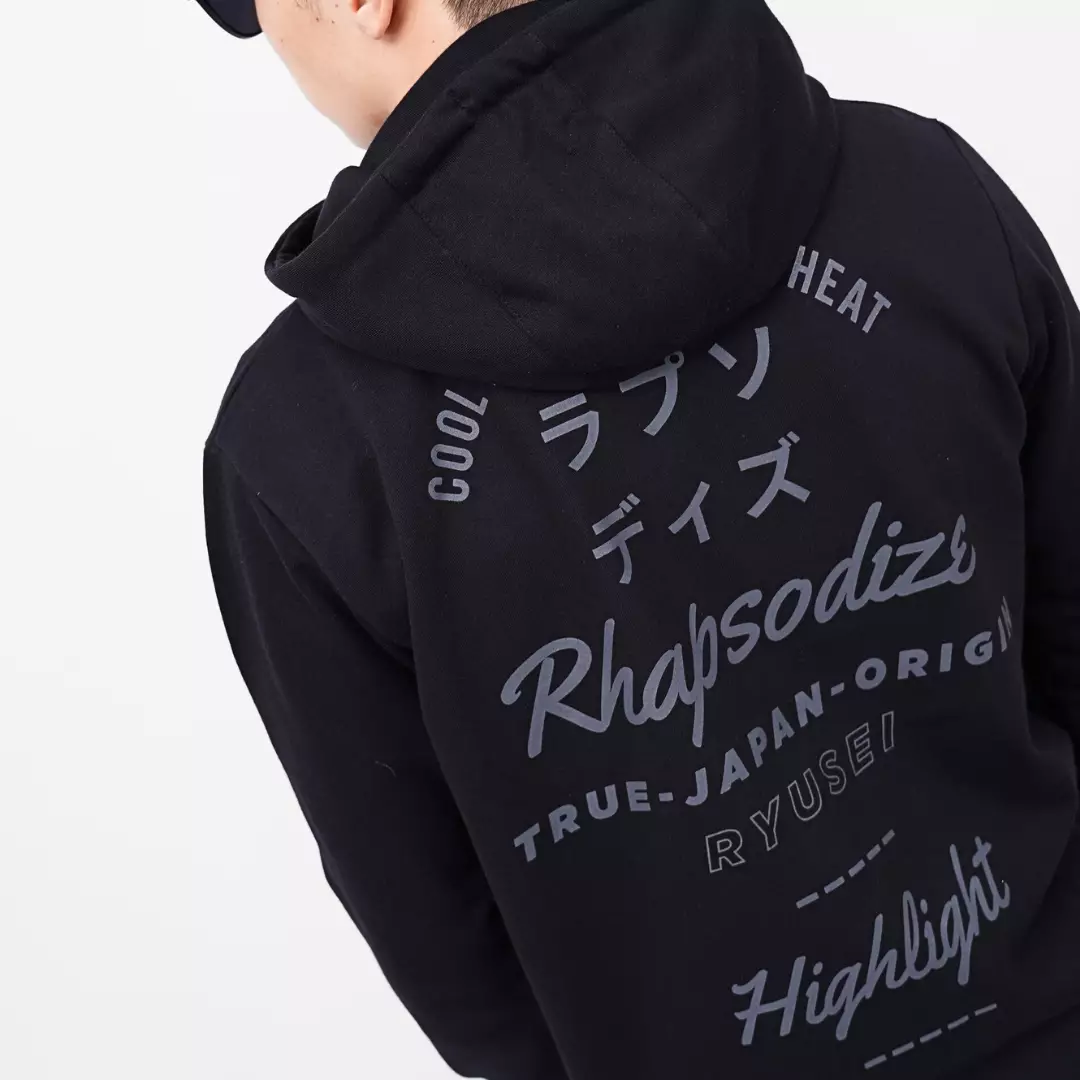  [LIMITED EDITION] Ryusei Jaket Pria Rhapsodize Black
