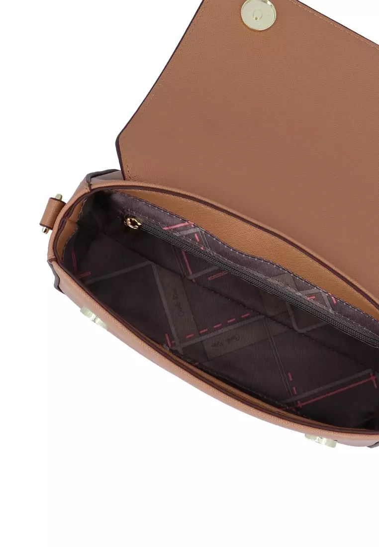 Gabbie Crossbody Bag - Dark Beige