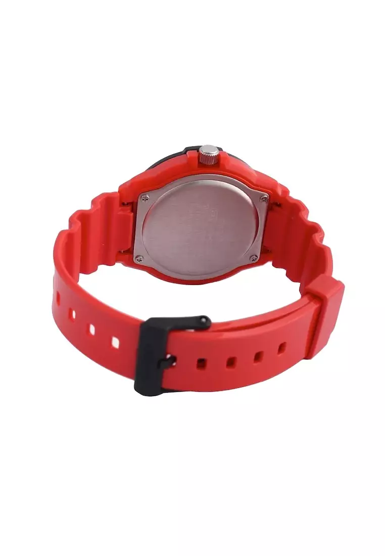 Jam Tangan MRW200HC-4B Merah Hitam