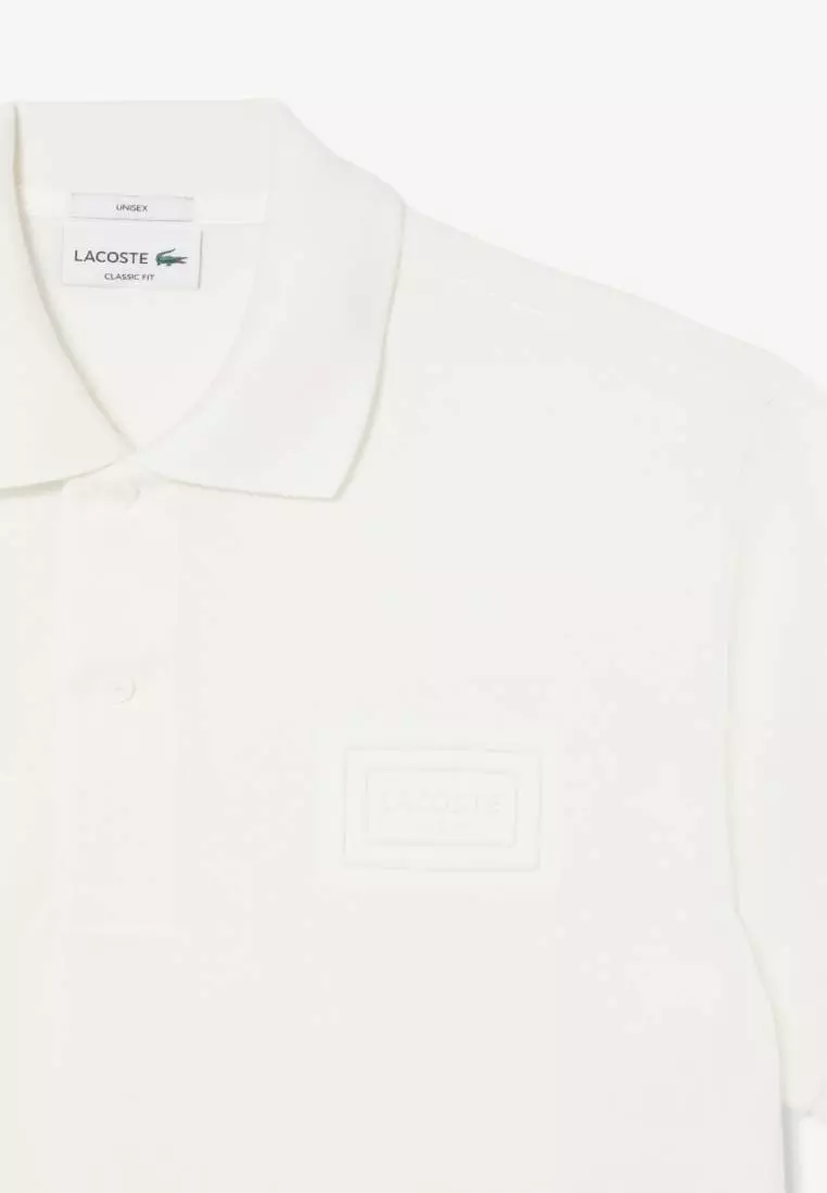 Classic Fit Embossed Branding Polo Shirt