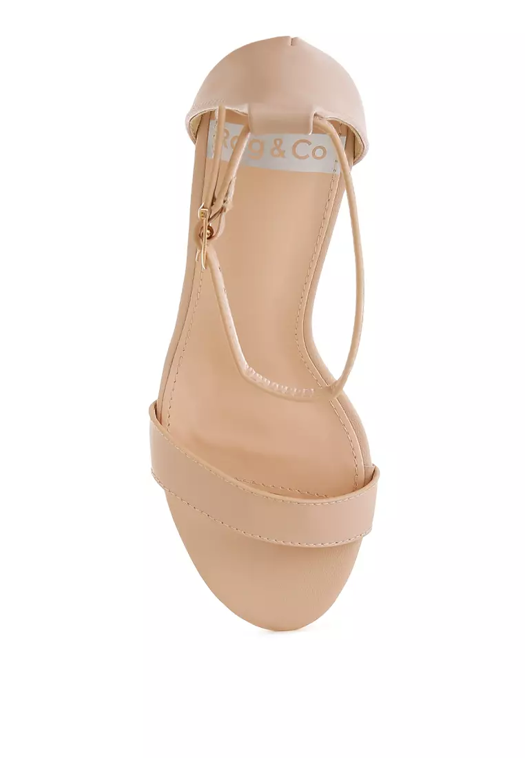 Sandal wedges ramping dari kulit asli