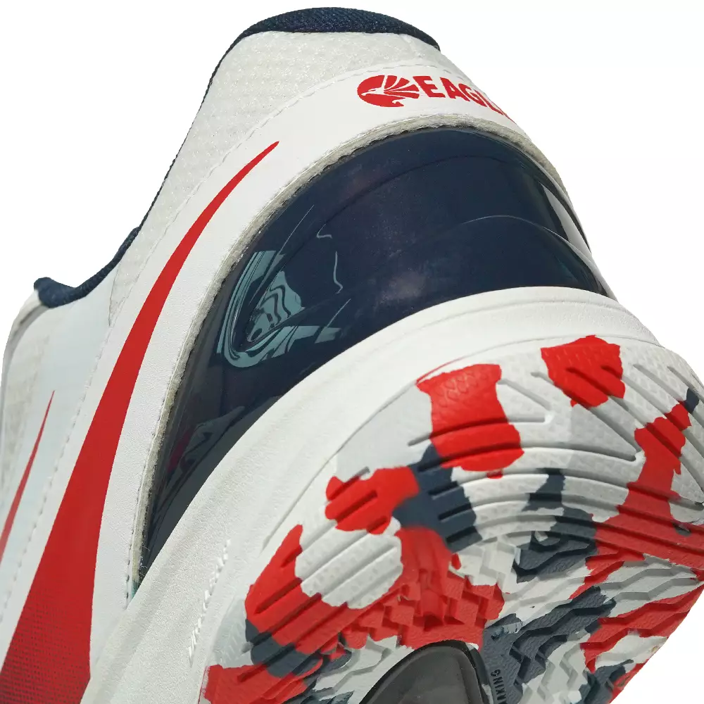 Eagle Sepatu Badminton Mirage - PUTIH/BIRU/MERAH