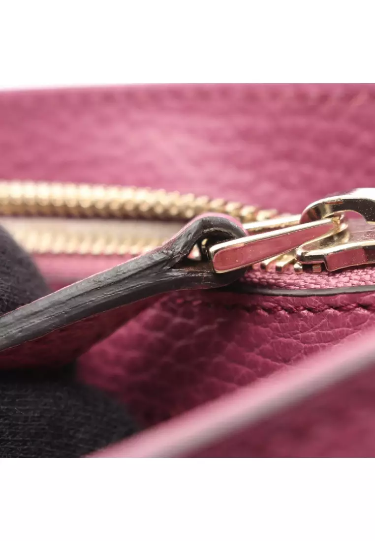 Buy Gucci Pre-Loved Gucci Interlocking G Handbag tote bag leather