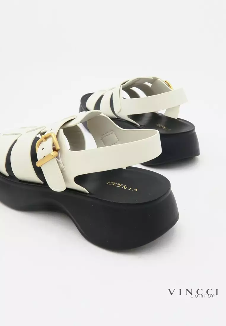 Comfort Slingback Wedge Sandals