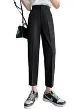 韓国人気[SWIMCITY♥] [ 2nd ] Lazy days pants SMIDOW Womens Casual Summer Pants 2024 Straight Leg