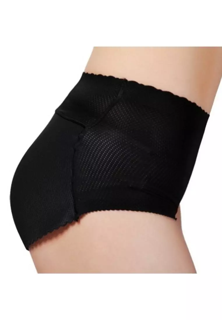 Kiss & Tell Kalene Butt Lifter Mid Rise Panties Seamless Padded Underwear  Hip Pads Enhancer Panty in Black 2024, Buy Kiss & Tell Online