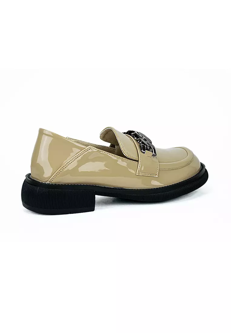 Women's Korean Flats Shoes LV A600-19A Beige C11 C28