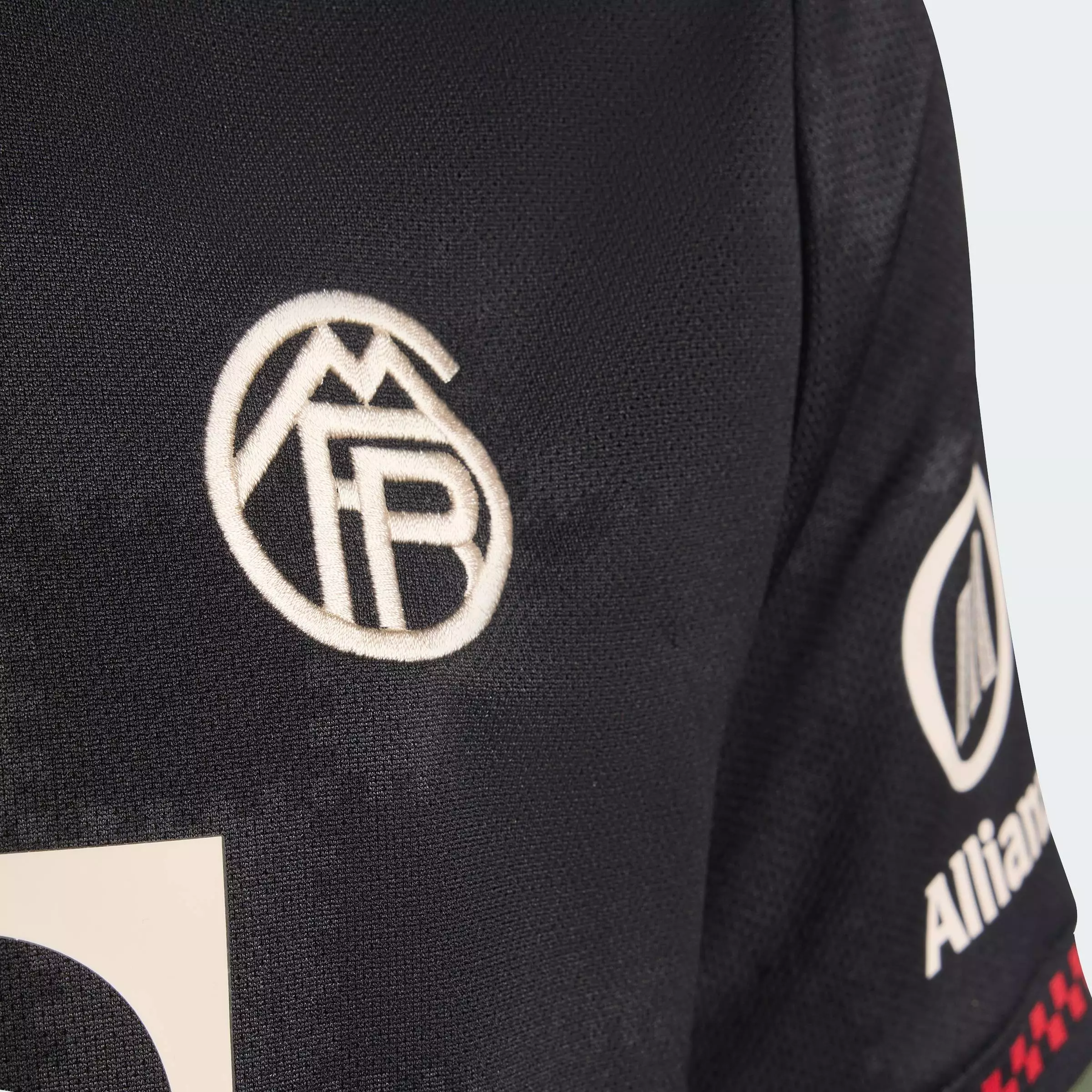 Football FC Bayern 25/26 Third Jersey Unisex Black KE6797