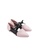 Melissa pink Melissa Pointy Stripe Women Shoe - Flats ( Pink / Black ) 786B2SHC592F65GS_2