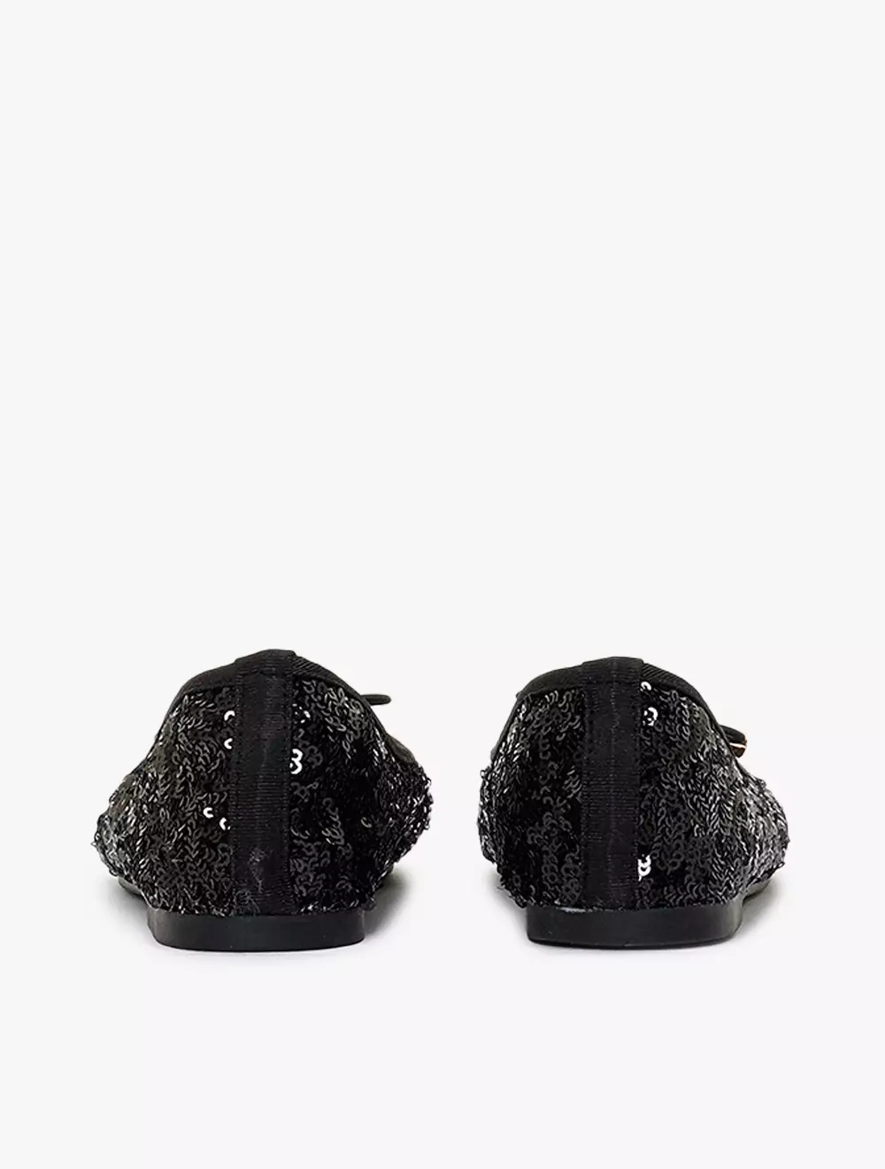 Payless Chrissie Childrens Colette Youth Flats - Black_07