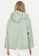 Trendyol green Water Repellent Oversized Hooded Parka 571D7AA1FE4A85GS_2