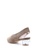 PRODUIT PARFAIT beige Clear Heel Pointed Toe Suede Pumps 92313SHA61691EGS_3