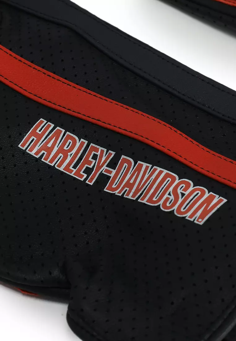 Harley-Davidson® Legacy Perforated Leather Gloves