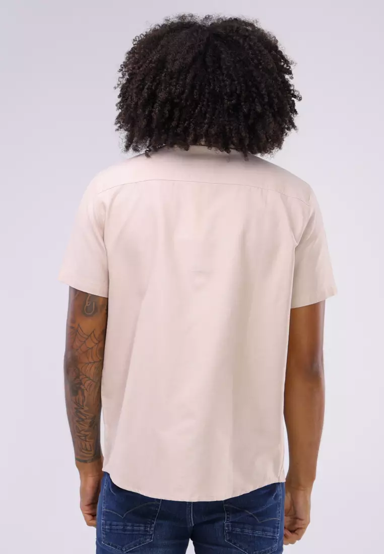 Woven Polo Short Sleeve