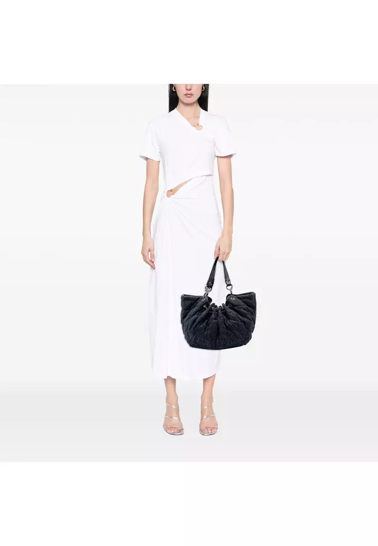 Pre-Loved Chanel Quilted Denim Stretch Spirit Cabas Tote