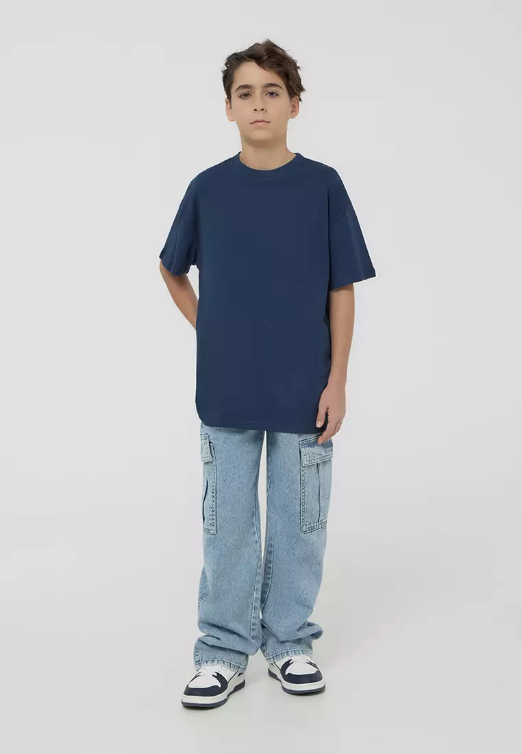 Kids Boys Short-sleeved T-shirt