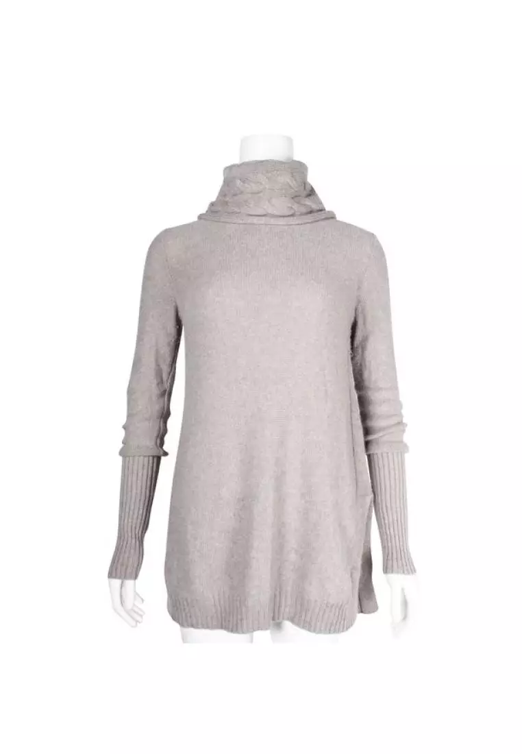 LORO PIANA Pre Loved LORO PIANA Light Grey Baby Cashmere