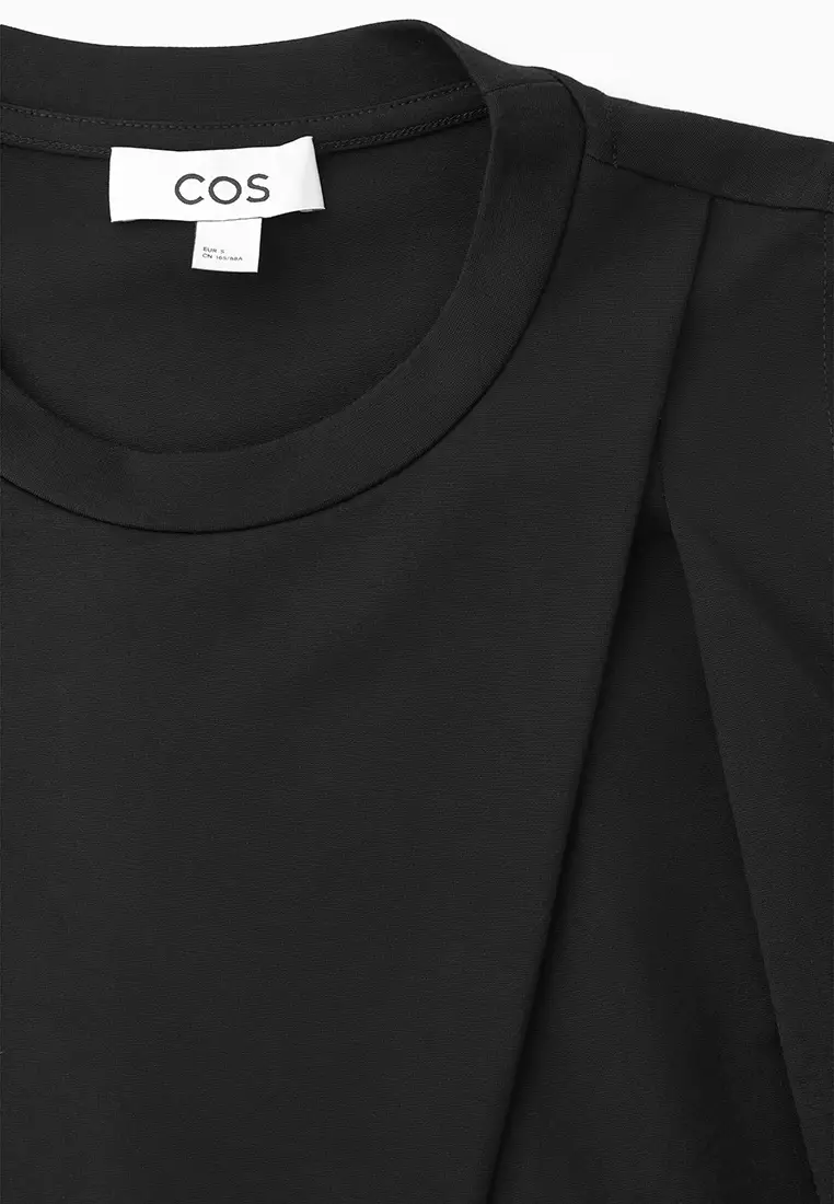 Asymmetric Jersey Dress