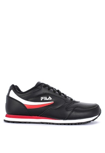 FILA black and multi Classico 18 Running Shoes 411CDSHEC64EC6GS_1