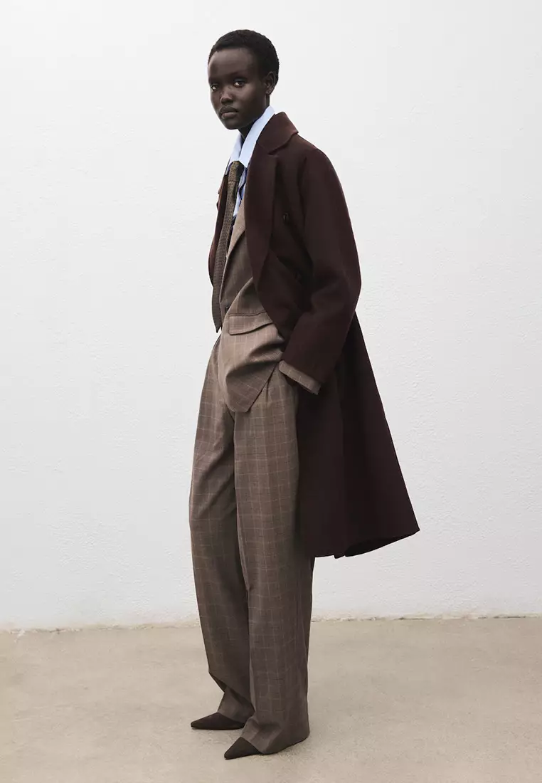 Handmade Oversized Wool Coat