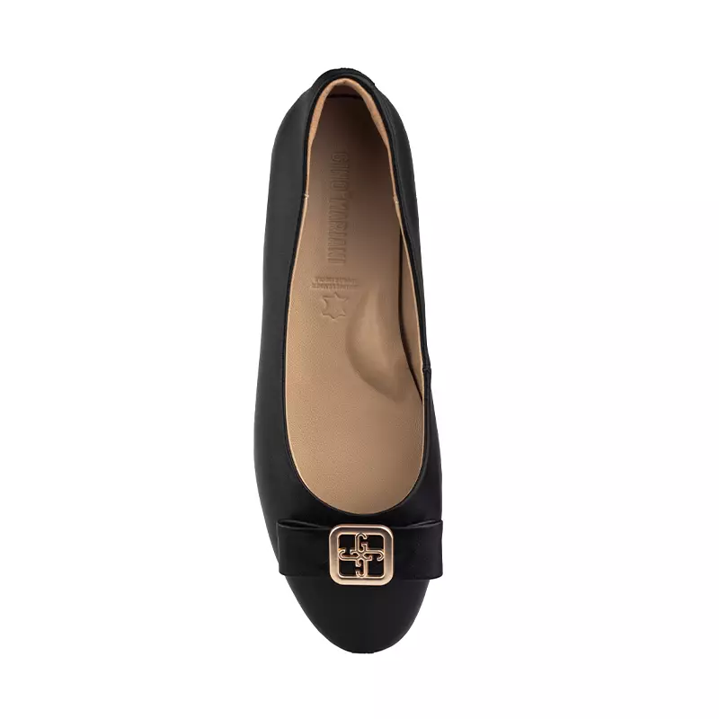 Sepatu Ballet Flats Wanita Gino Mariani Hasena Black