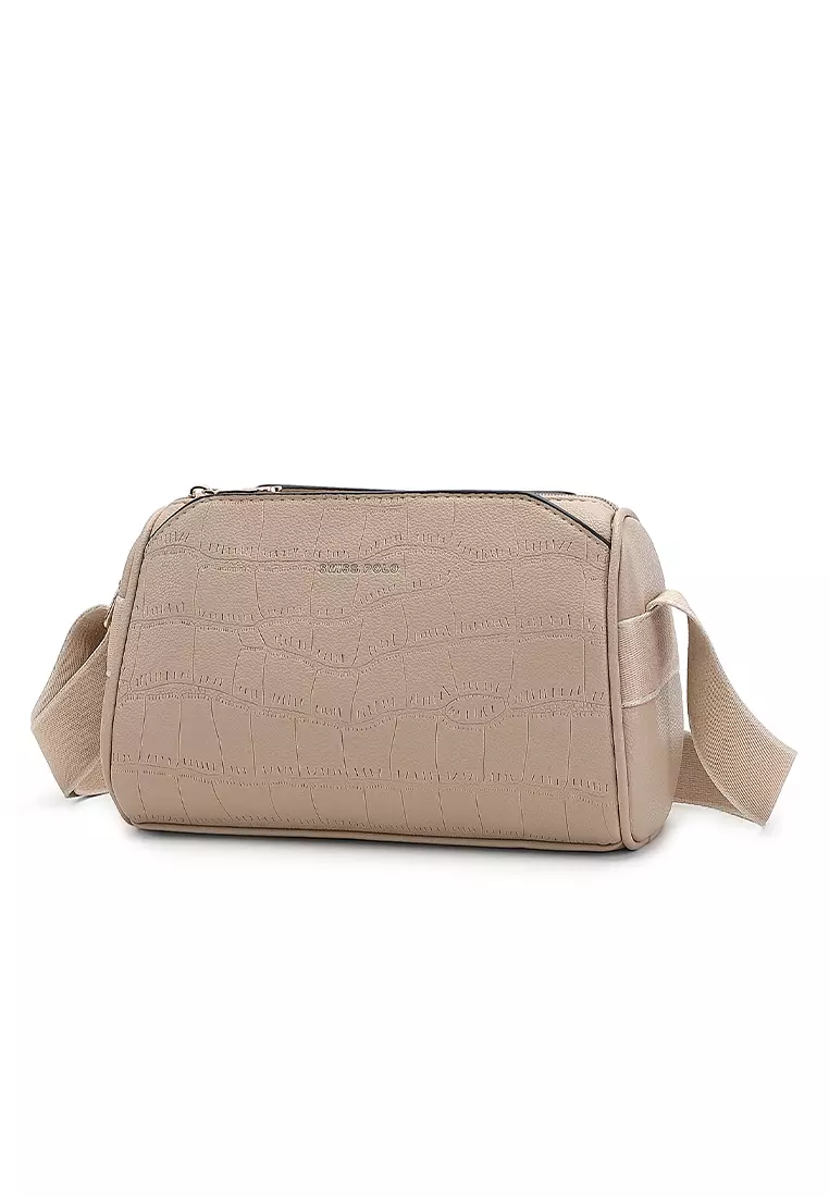 Women's Shoulder Bag / Sling Bag / Crossbody Bag (Tas Bahu / Tas Selempang Wanita) - Cokelat