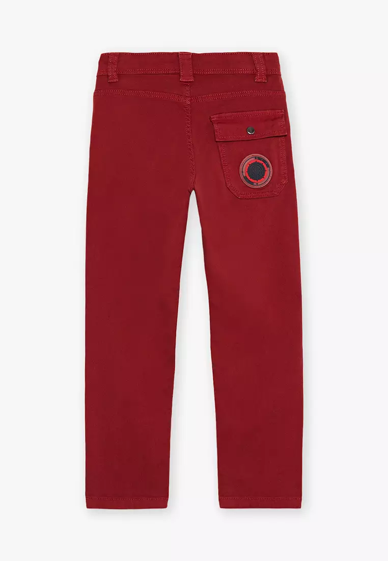Buy Sergent Major Red Trousers 2026 Online | ZALORA