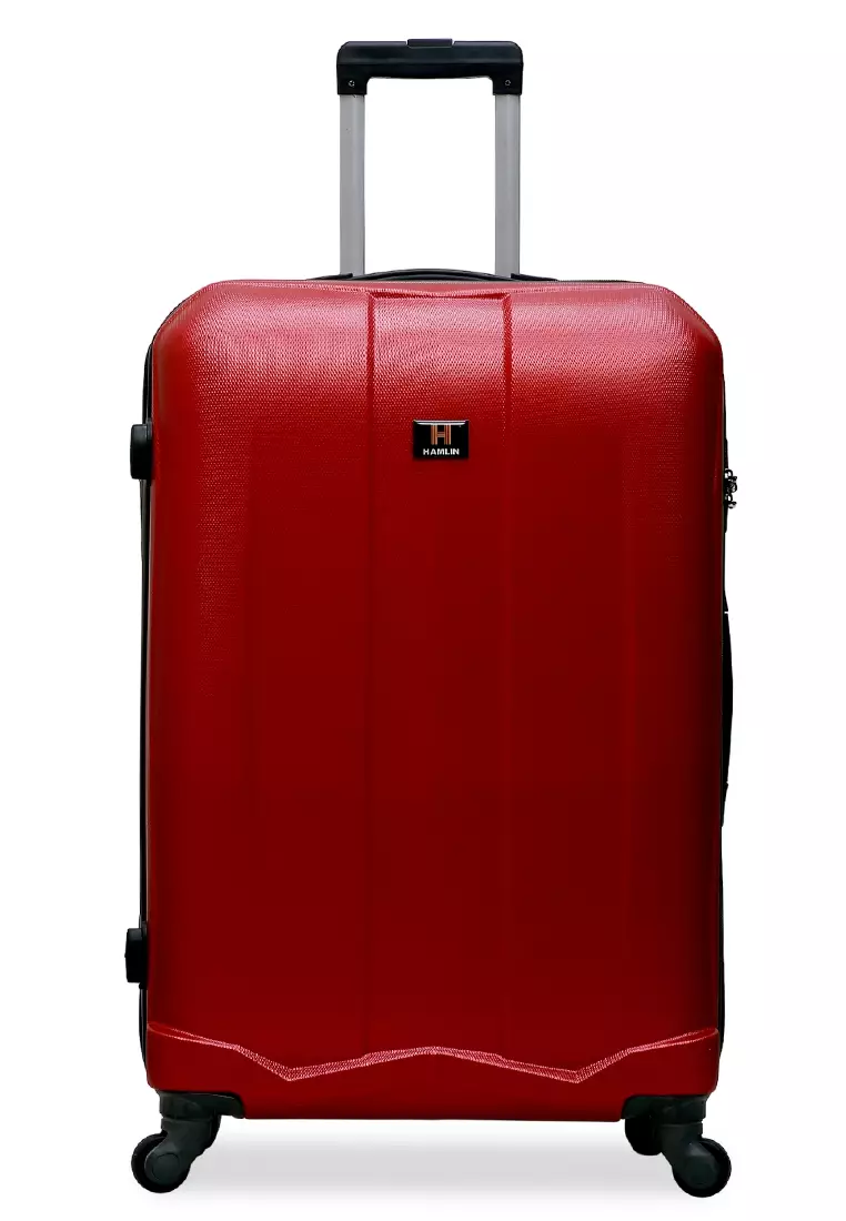 Gavriel Koper Jumbo Size 30 Inch Big Compartment Travel Bag Unisex Material Fiber ABS ORIGINAL - Maroon