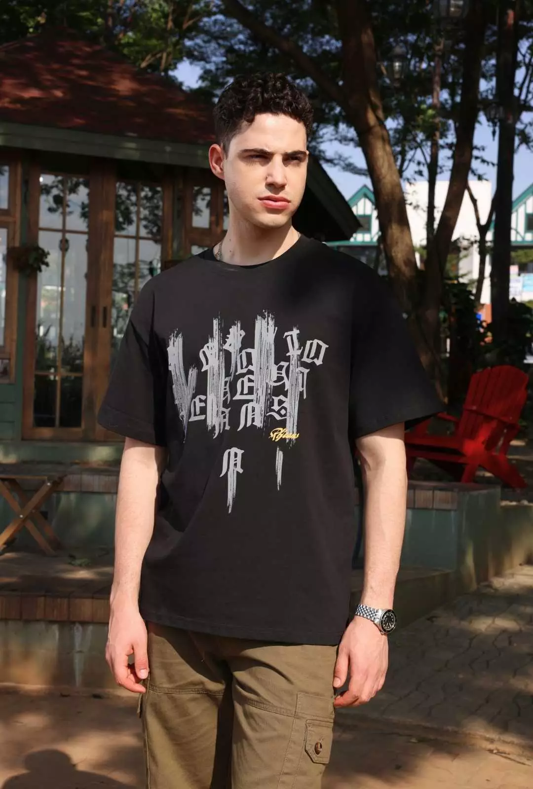 RBJ T-Shirt Katun Premium Oversized Pria 9246014