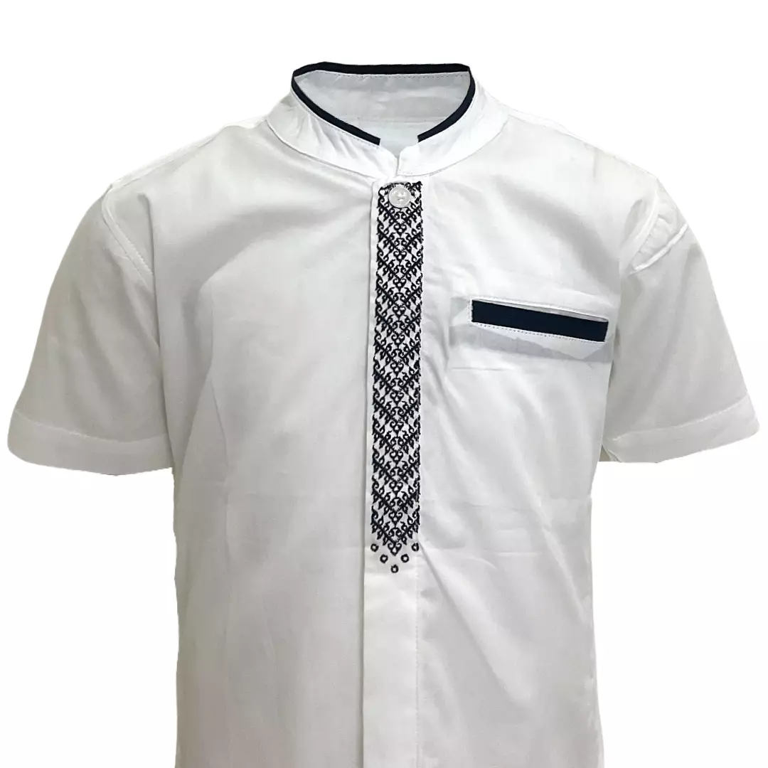 Pingu Koko Anak Laki Laki Shanghai Polos Pendek Putih D91700135F