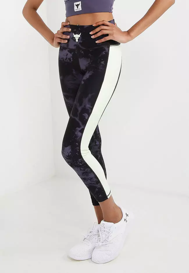 Women s Project Rock HeatGear Print Ankle Leggings