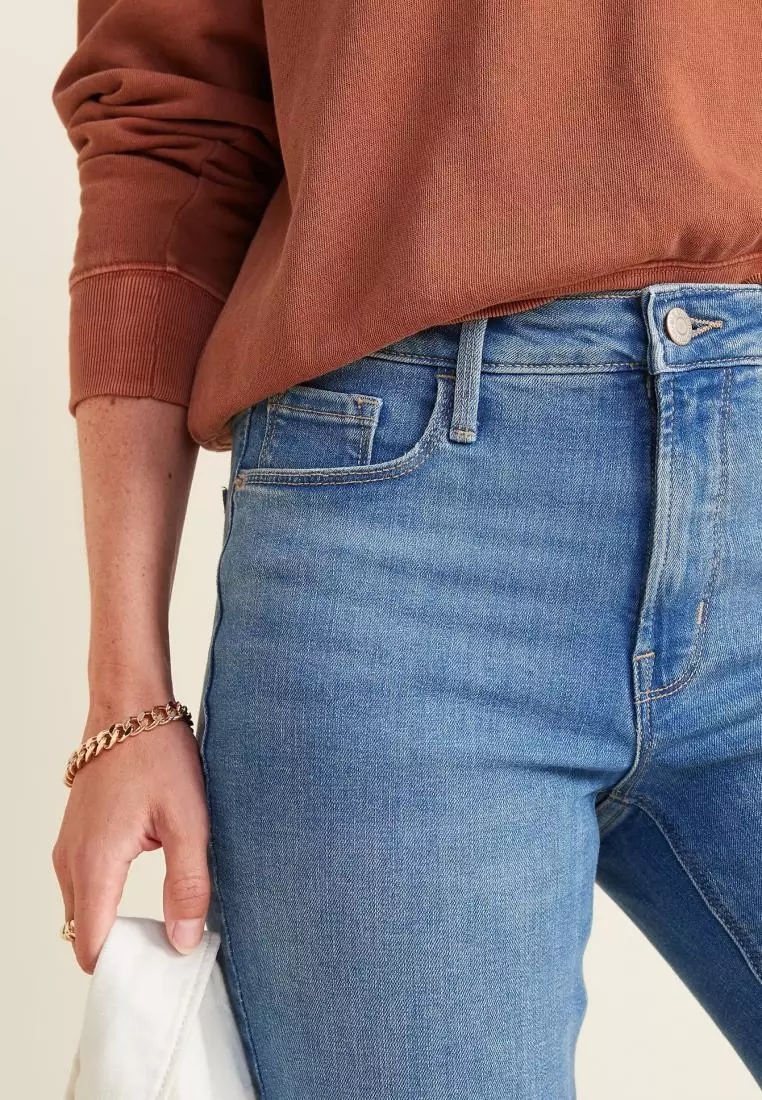 High-Waisted Rockstar Super Skinny Jeans for Women