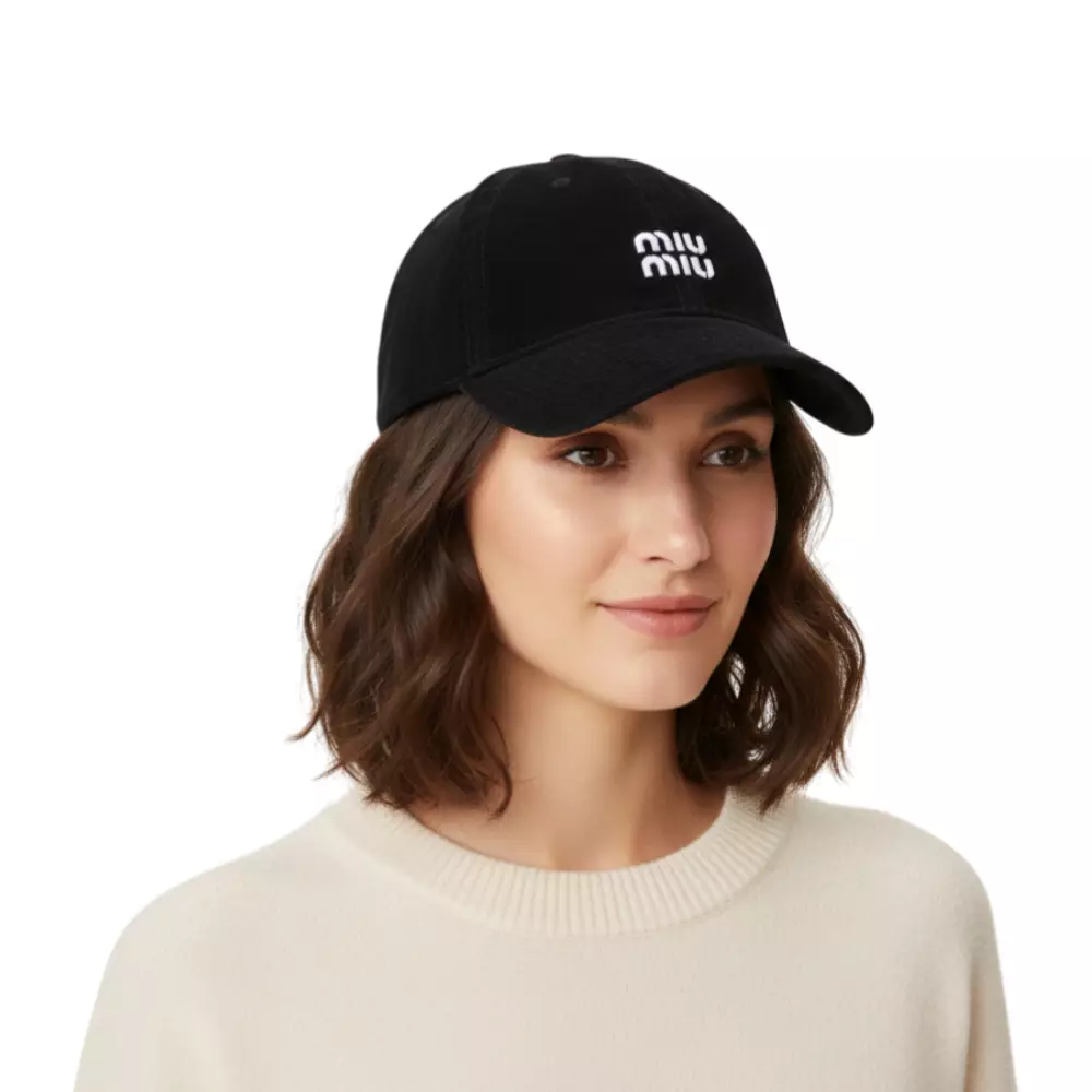 Velvet Baseball Cap Black/Tobacco